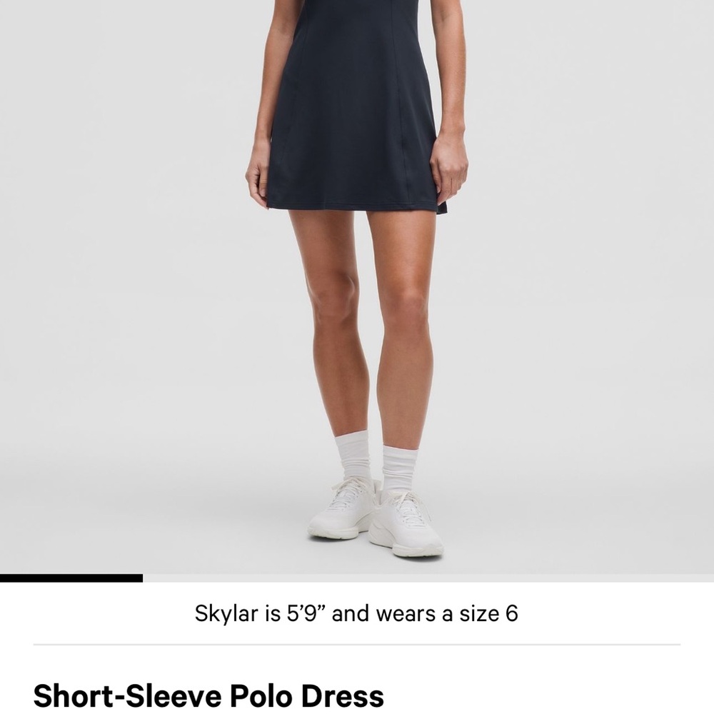 Short-Sleeve Polo Dress
